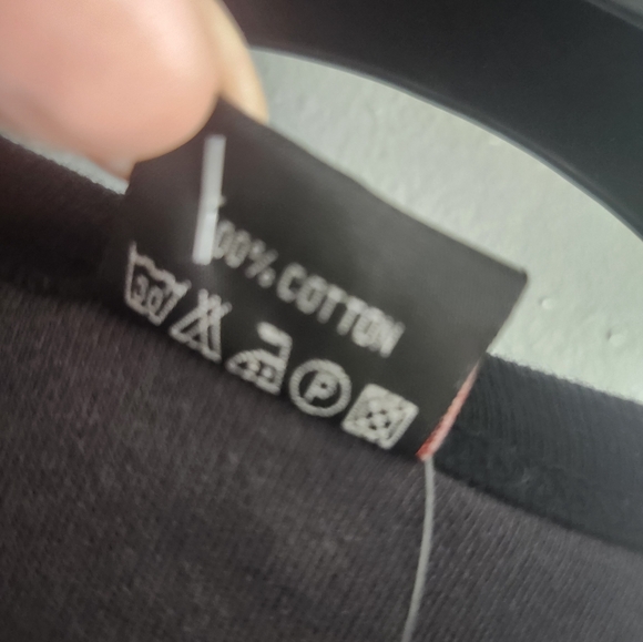 Diesel long sleeve cotton t-shirt blue with embroidery medium new with tag - Picture 4 of 4